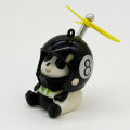 Car Styling Ornaments Car Little Yellow Duck Panda Pig Animal Toy Deaor Helmet Wind Broken Small Duck Bike Moto Driving Decor MAILANG. 