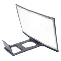 10-Inch 3D HD Mobile Phone Screen Magnifier with Audio Amplifier, Foldable Bracket. 