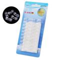 Cable Clamp Clips (Pack Of 20 Small) Self Adhesive Wire Tie Holder Organizer Management Car Decorative Cord Fixer Clip Buckle Fasten Wiring Tidy Fixing Neat Sturdy Arranging Clamps Holders For Cables Reinforced With Tape Ties Arrangement Sleeve Finisher. 