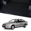 Honda Civic 7D Custom Car Trunk Mat - Model 1992-1995 Civic Best Trunk Mat | CIvic Trunk Mat | Civic Trunk Mat | Mix Thread. 