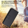 lthmy for Xiaomi Poco F3 Leather Wallet Flip Phone Case Back Cover Casing. 