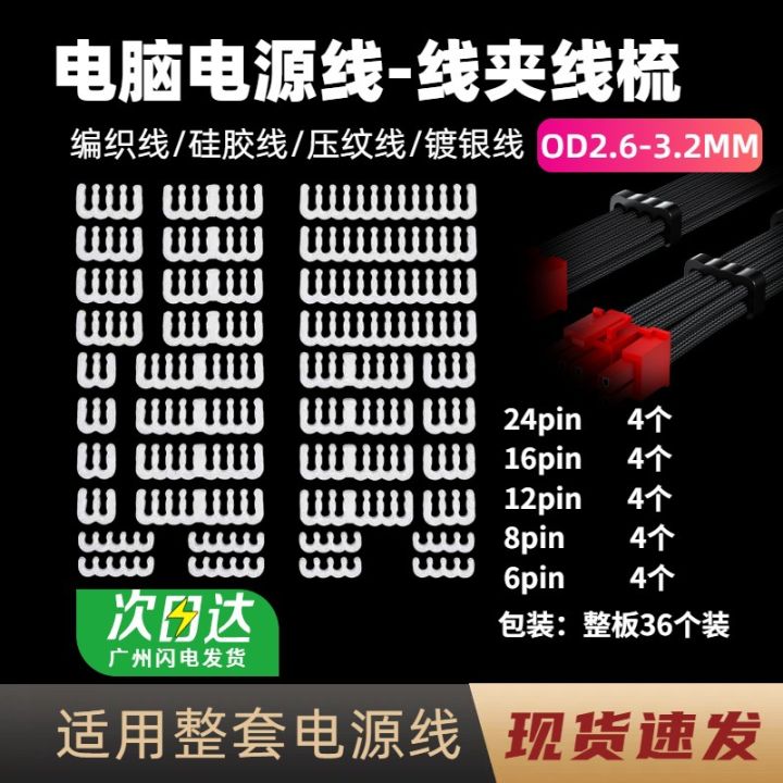 Computer power module cable management comb motherboard 24Pin cable ...
