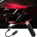 Universal Car Usb Led Roof Projection Atmosphere Star Light Interior Decorative Lamp Adjustable Roof Ambient Laser Light. 