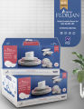 Melamine Dinner set with glass lids 72pieces ARKON- Florian. 