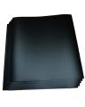 Universal Laptop Back Skin Matte Texture - Black. 