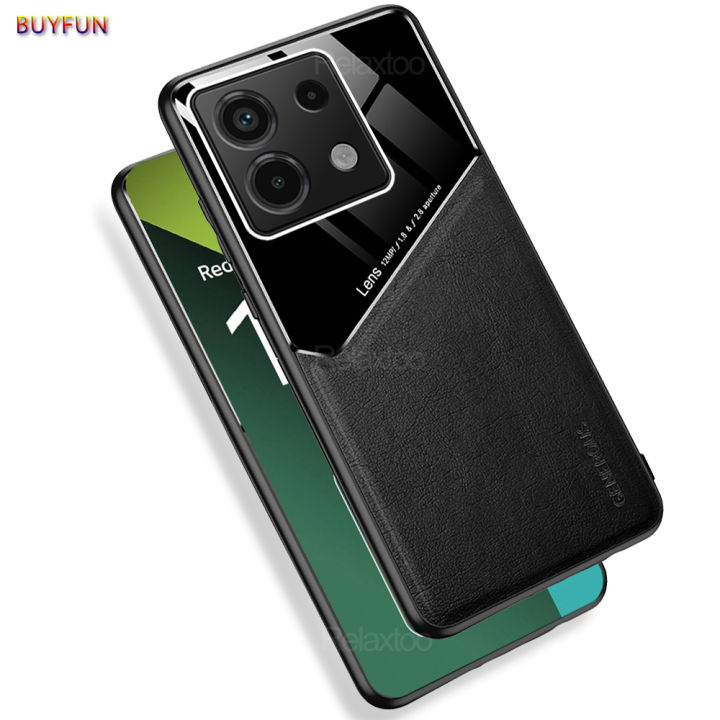 For Xiaomi Redmi Note 13 4G 5G and Note 13 Pro 4G 5G and Note 13 Pro Plus 5G High Quality Luxury Leather Case For Note13 Note13Pro Note13ProPlus Note 13 Pro+ 13Pro+ Phone Back Cover Lens Protection Shell