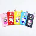 Huawei Mate 10 Lite Back Cover Hello Kitty Mickey Mouse Braslate Chain Soft Girls Case Cover For Huawei Mate 10 Lite. 