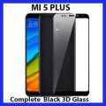 Xiaomi Redmi 5 Plus Full Black 9D5D6D10D11D21D Tempered Glass Screen Protector Full Glue Edge To Edge For Xiaomi Redmi 5 Plus - MobileCare. 