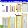 3.7v 25mAh /50mAh /420mAh /450mAh /550mAh /650mAh /800mAh /850mAh /1000mAh /1400mAh /3000mAh /5000mAh /10000mAh /2000mAh Cell Lithium Ion Battery Battery and 18650 Cell for Power Bank DIY ,Toys or Arduino Projects by Electrica. 