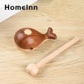Wooden Fish Ornament Handcrafted Wooden Whale Ornament Percussion Instrument for Desktop Decor Style Reliable Wooden Block Toy. 