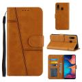 Phone Case for Samsung Galaxy A20 - PU Leather Case - Card Slot Design. 
