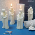 3D Abstract Human Body Candle Mold Silicone, Diy Life Series Molds For Candle Making, Aroma Soy Wax Handmade Soap Polymer Clay Plaster Epoxy Resin Moulds For Home Decor Gifts 3D DIY Silicone Candle Molds. 