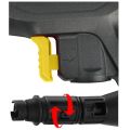 Short Gun for DEXTRO Samco Total Ingco Pressure Washers with Adjustable Spray Lance - for Emtop Lutian Ancor Jasco - some Black&Decker Daewoo CVS Wika HCC - Hyundai Briefcase type Car Washers - msg for compatibility. 