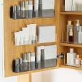 Wall Mount Organizer Rack Makeup Organizer for Bedroom Laundry Living Room. 