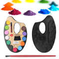 Water colors - Water paints - 12 color - Brush included.. 