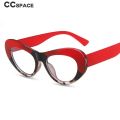 55514 Big Frame Cat Eye Glasses Frames Women Anti Blue Plastic Spectacle Frame Computer Eyeglasses Prescription Eyeglass. 