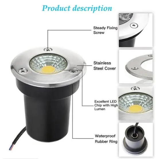 Waterproof%203W%20LED%20Underground%20Light:%20COB%20Floor%20Lamp%20for%20Outdoor%20Ground%20Spot,%20Landscape,%20and%20Garden%20Illumination%20-%20Warm%20Color,%20220V%20-%20Image%202