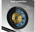 BLACKVIEW 15W FAST QI WIRELESS CHARGER FOR iPhone 14,13,12,11,X.8 Series, Samsung Galaxy S23,S22,S21,S20 OnePlus 9,9 Pro with C Type Cable BLACKVIEW BV9900 PRO. 