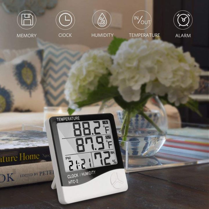 3%20In%201%20Digital%20LCD%20Temperature%20Humidity%20Meter%20-%20Indoor/Outdoor%20Room%20Thermometer%20Clock%20Hygrometer%20With%20Alarm%20Clock%20(IMPORTED)%20HTC%201%20-%20Image%204