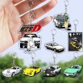 Anime Initial D Car Kenta Keychain for Accessories Bag Pendant Cartoon Game Key Chain Ring Ae 86 Keyring Jewelry Fans Gifts. 