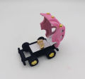 CARS THEME RING HOLDER IN VELVET BABY PINK COLOR. 