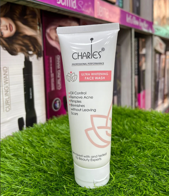 Charies ultra whitening face wash 100ml