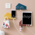 Wall Mounted Charger Mobile Phone Holder Hooks Hanging Tablet Charging Stand Home Office Storage Holders. 