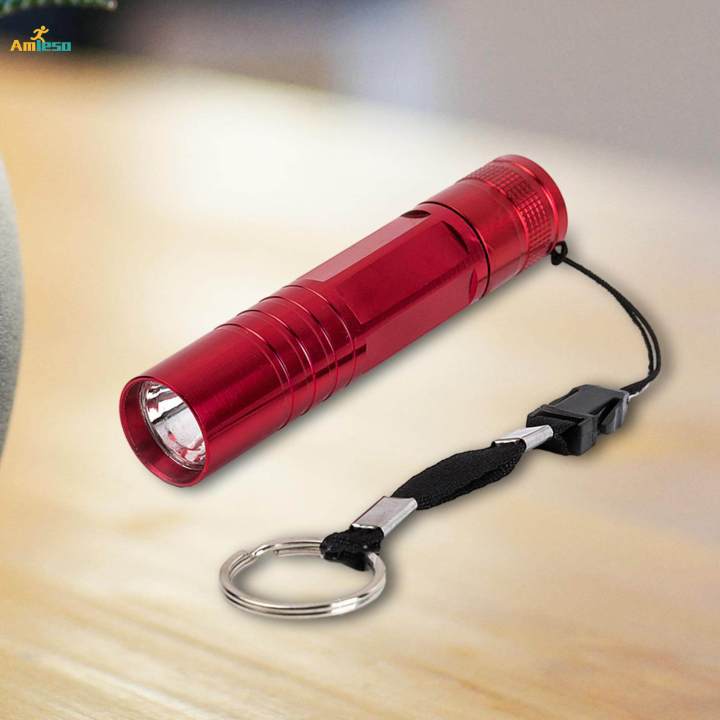 Mini Flashlight Pocket Lamp Small Flash Light Aluminum Alloy Handheld Torch Light for Hiking