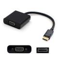 Rankie DisplayPort (DP) to VGA Adapter, 1080P Full HD Coverter, Black. 