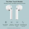 TWS i11 Airpods (True Wireless Stereo) Bluetooth With Super Sound & High Quality Touch Sensors True Stereo Headphones with Mic. Bluetooth Wireless Earbuds + Sport Headset for All Devices.. 