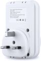 WiFi Smart Plug Outlet Switch Timer Power Socket, Compatible with Amazon Alexa, Google Assistant, IFTTT with APP Remote Control, Turn on/Off Switch, LED Indicator for Home Appliances. 
