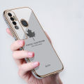 COROGI for Tecno Camon 17 Back Cover with Lanyard Luxury Plating Maple Leaf Stylish Fancy Case Soft Silicone Square Mobile Phone Cases Pouch for Girls Boys. 