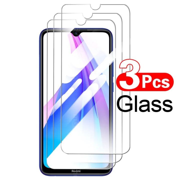 3pcs Tempered Glass on Redmi Note 8T Protective Screen Protector for Xiaomi Readme Note 8 7 9 10 11 Pro Note8t Note8 2021 Film
