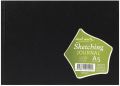 MONT MARTE Signature Sketching Journal Croc Finish 150gsm A5 Landscape 100 Page. 