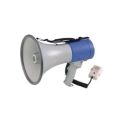 Power Megaphones ER-66 USB Series.ER-66 is a hand grip megaphone with detachable PTT microphone featuring 25 W power and 700 meters range with excellent intelligibility.Three models are available equipped with different functions including Siren (ER-66S),. 