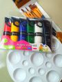 Pack of 6 Acrylic Colors 30 ml, Acrylic Paint - Acrylic Color Set. 
