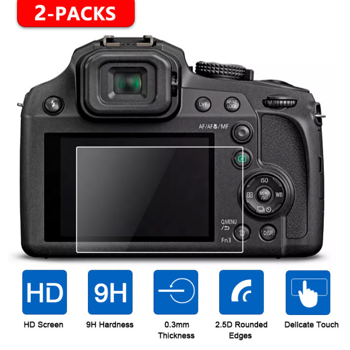 2Pcs For Panasonic Lumix LX100 II G7 FZ300 FZ82 FZ80 FZ72 FZ70 ZS40 TZ60 ZS200 ZS220 TZ200 TZ220 Screen Protector Tempered Glasscosplay
