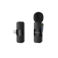 Boya V1 Wireless Microphone System for iPhone - Original Boya BY-V1 Mic with 3 Years Warranty, High Noise Reduction, Ideal for YouTube & Mobile | Boya Wireless Mic for iPhone & Eye OS Devices. 