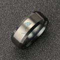 Plain Black Titanium Challa  Ring for Men and Boys, Never Fade Never Scratch. 