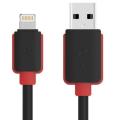 ORIGINAL Warner 1.2 Meter | Micro USB | Type C | Lightning Iphone |  3.0 Fast Charging + Data Cable For Samsung / HTC / Infinix / Xiaomi / Oppo / Huawei / Nokia / Lenovo / Android Phones - Colour Black & Red. 