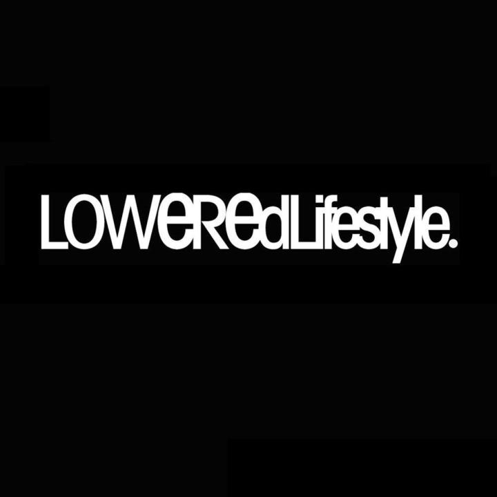 Auto Car Decal Winshield Lowered Lifestyle Pattern Banner Vinyl Sticker Decor