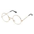 Round Frame Golden Glasses For Girls And Womens Harry Potter Style. 