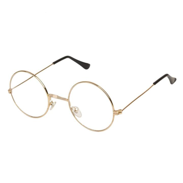 Round Frame Golden Glasses For Girls And Womens Harry Potter Style