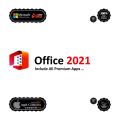 Microsoft Office 2021 OEM KEY - 1 KEY for 1 Device - Bind with your Personal Email - Genuine License Warranty.. 