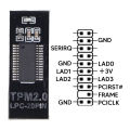 TPM 2.0 Security Module 20Pin Remote Card Encryption Security Module For Win HAN. 