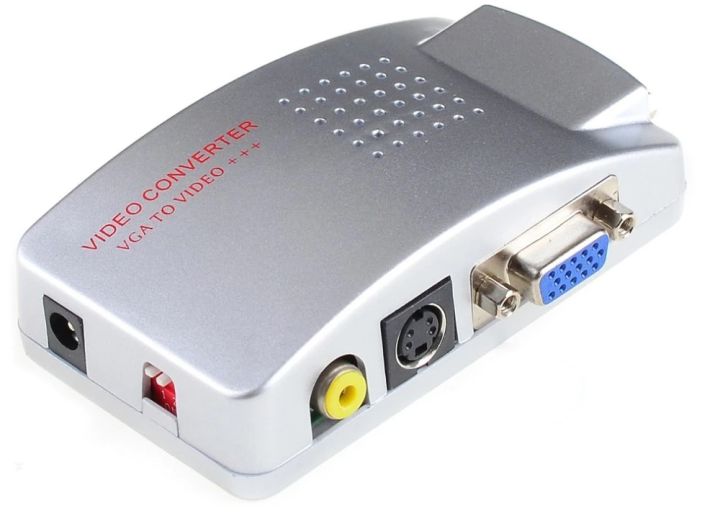 VGA To Audio Video Conversion Box