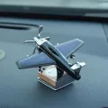 Solar Aeroplane Aircraft Car Perfume Car Air Freshener black. 