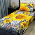 kids 2Pc Salonika Mix cotton Cotton Single  Bedsheets Soft Cotton Size : 60/90inch Easily Washable 2Pc 1 Sheets 1 Pillow Covers. 