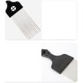 American Comb Hairdressing Tool Detangle Wig Hair Styling Home Use Type 1. 