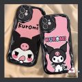 Creative Cute Sanrio Kuromi Phone Case For Redmi 10 A1 12C 9A 12 9 10C 9T 9C A2 10A Note 8 12 11 9 10s 11s 10 Pro Max Poco M3 X5 Mi 11 12 Lite Funny Cartoon 3D Wavy Curved Edge Case. 